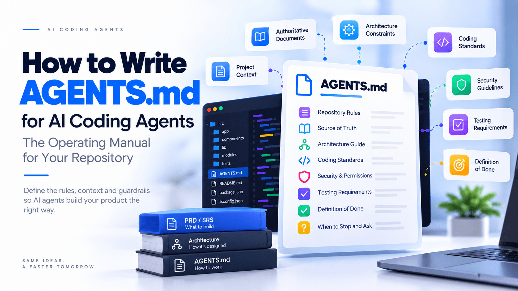 How to Write AGENTS.md for AI Coding Agents: The Operating Manual for Your Repository